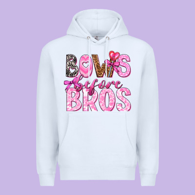 Premium Hoodie bows before bros