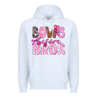 White bows before bros Premium Hoodie - texasbilliewilder