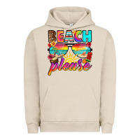 Pigment French Oak beach please Urban Hoodie - RanaPortraitStore