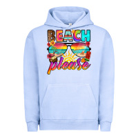 Pigment Grape Ice beach please Urban Hoodie - RanaPortraitStore