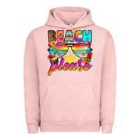 Pigment Salmon beach please Urban Hoodie - RanaPortraitStore