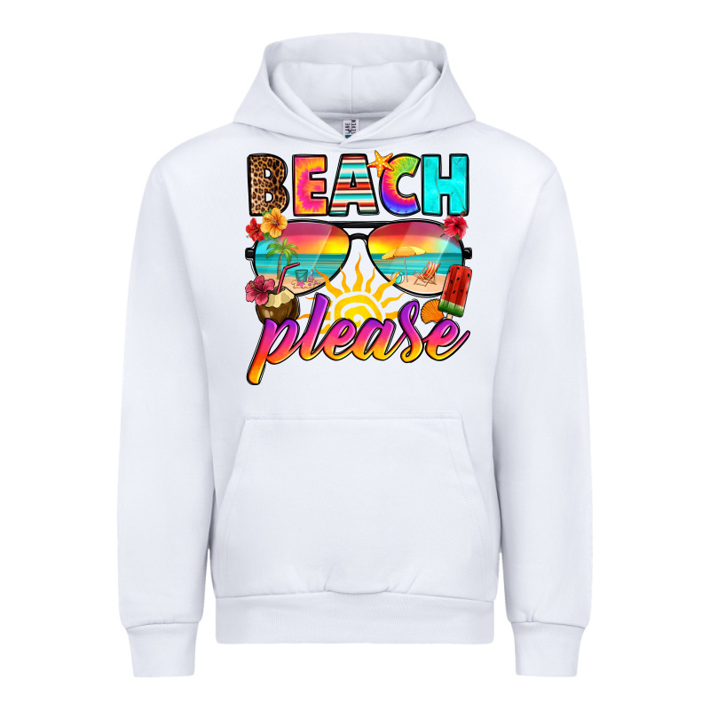 Beach Please Urban Hoodie by RanaPortraitStore | Teevron
