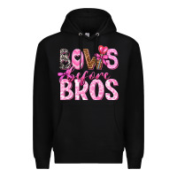 Black bows before bros Premium Hoodie - texasbilliewilder