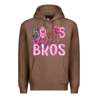 Chestnut bows before bros Premium Hoodie - texasbilliewilder