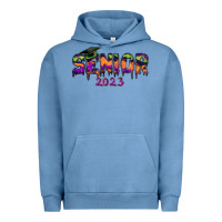 Pigment Pebble Blue senior 2023 halloween Urban Hoodie - RanaPortraitStore