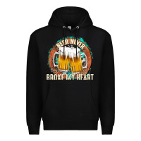 Black beer never broke my heart Premium Hoodie - texasbilliewilder