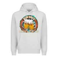 Dove Grey beer never broke my heart Premium Hoodie - texasbilliewilder