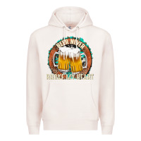 Pale Pink beer never broke my heart Premium Hoodie - texasbilliewilder