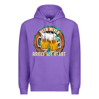 Purple beer never broke my heart Premium Hoodie - texasbilliewilder