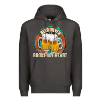 Smoke beer never broke my heart Premium Hoodie - texasbilliewilder