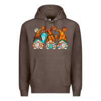 Coffee basketball gnomes Premium Hoodie - Zillion Design Studio