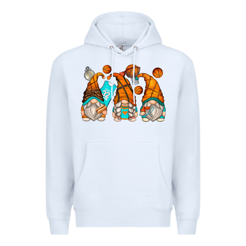 Basketball Gnomes Premium Hoodie by Zillion Design Studio | Teevron