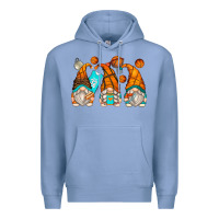 Colony Blue basketball gnomes Premium Hoodie - Zillion Design Studio