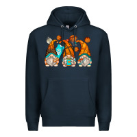 Navy basketball gnomes Premium Hoodie - Zillion Design Studio