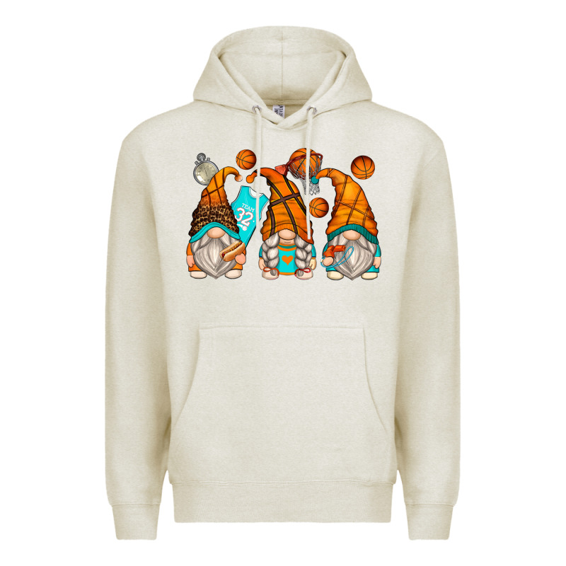 Basketball Gnomes Premium Hoodie by Zillion Design Studio | Teevron