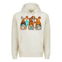 Oatmeal Heather basketball gnomes Premium Hoodie - Zillion Design Studio