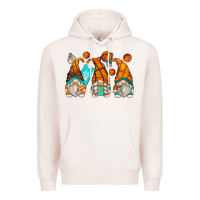 Pale Pink basketball gnomes Premium Hoodie - Zillion Design Studio