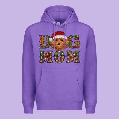 Premium Hoodie Christmas Toy Poodle Dog Mom