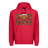 Cardinal Christmas Toy Poodle Dog Mom Premium Hoodie - RanaPortraitStore