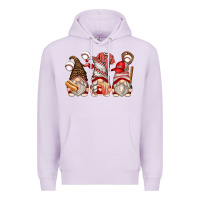Lilac baseball gnomes Premium Hoodie - Zillion Design Studio