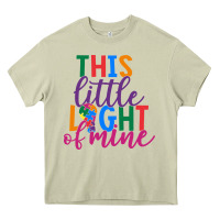 Mossy This Little Light Of Mine Heavy Core Tee - CowhideDigitalArt