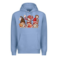 Colony Blue baseball gnomes Premium Hoodie - Zillion Design Studio