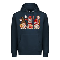 Navy baseball gnomes Premium Hoodie - Zillion Design Studio