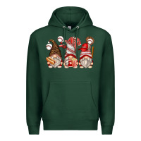 Sports Green baseball gnomes Premium Hoodie - Zillion Design Studio