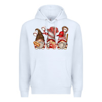 White baseball gnomes Premium Hoodie - Zillion Design Studio