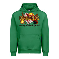Emerald diamonds are a girls best friends Urban Hoodie - RanaPortraitStore
