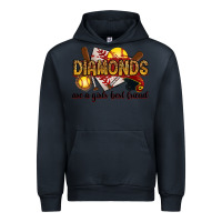 Navy diamonds are a girls best friends Urban Hoodie - RanaPortraitStore