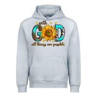 With God All Things Possible Urban Hoodie | Teevron