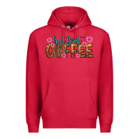 Cardinal but first coffee Premium Hoodie - texasbilliewilder