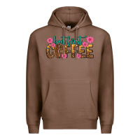 Chestnut but first coffee Premium Hoodie - texasbilliewilder
