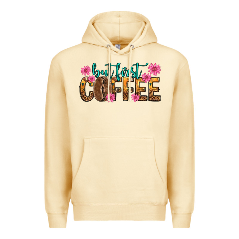 But First Coffee Premium Hoodie by texasbilliewilder | Teevron
