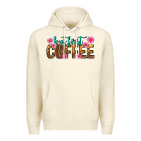 Sandshell but first coffee Premium Hoodie - texasbilliewilder