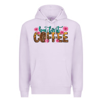 Lilac but first coffee Premium Hoodie - texasbilliewilder