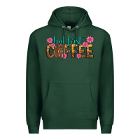 Sports Green but first coffee Premium Hoodie - texasbilliewilder