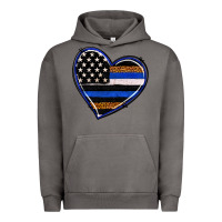 Pigment Tornado police heart Urban Hoodie - RanaPortraitStore