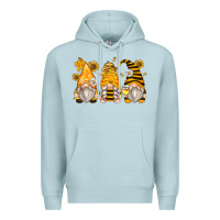Blue Mist bumble bee gnomes Premium Hoodie - Zillion Design Studio