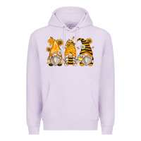 Lilac bumble bee gnomes Premium Hoodie - Zillion Design Studio