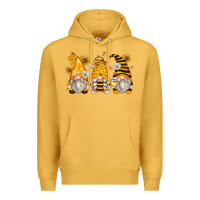 Mustard bumble bee gnomes Premium Hoodie - Zillion Design Studio