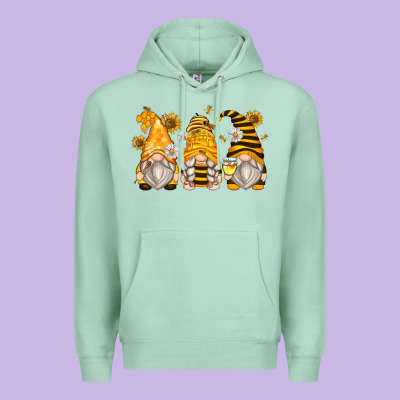 Bumble Bee Gnomes Premium Hoodie Designed By Zillion Design Studio