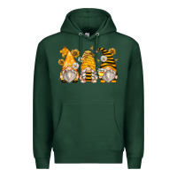 Sports Green bumble bee gnomes Premium Hoodie - Zillion Design Studio