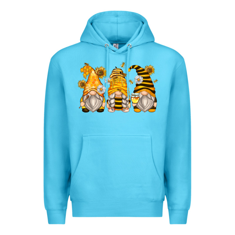 Bumble Bee Gnomes Premium Hoodie by Zillion Design Studio | Teevron