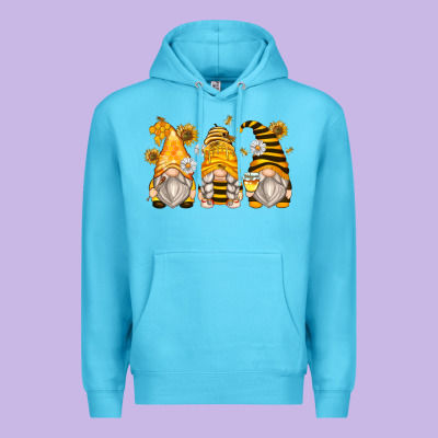 Bumble Bee Gnomes Premium Hoodie Designed By Zillion Design Studio