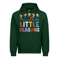Forest Green i love my job for all the little reason Urban Hoodie - RanaPortraitStore