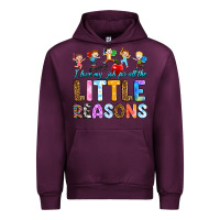 Mauve Wine i love my job for all the little reason Urban Hoodie - RanaPortraitStore