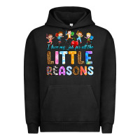 Pigment Black i love my job for all the little reason Urban Hoodie - RanaPortraitStore