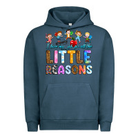 Pigment Midnight Navy i love my job for all the little reason Urban Hoodie - RanaPortraitStore